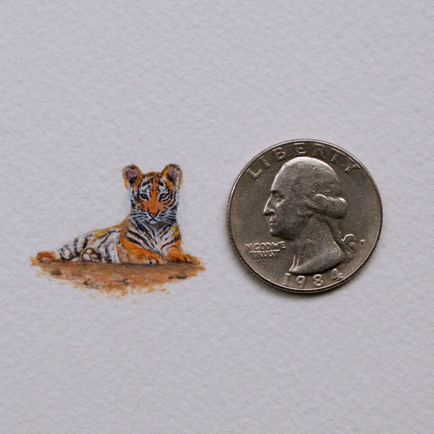 Tiger. I Really Enjoy Trying To Push The Limits On Size When It Comes To My Animal Creations