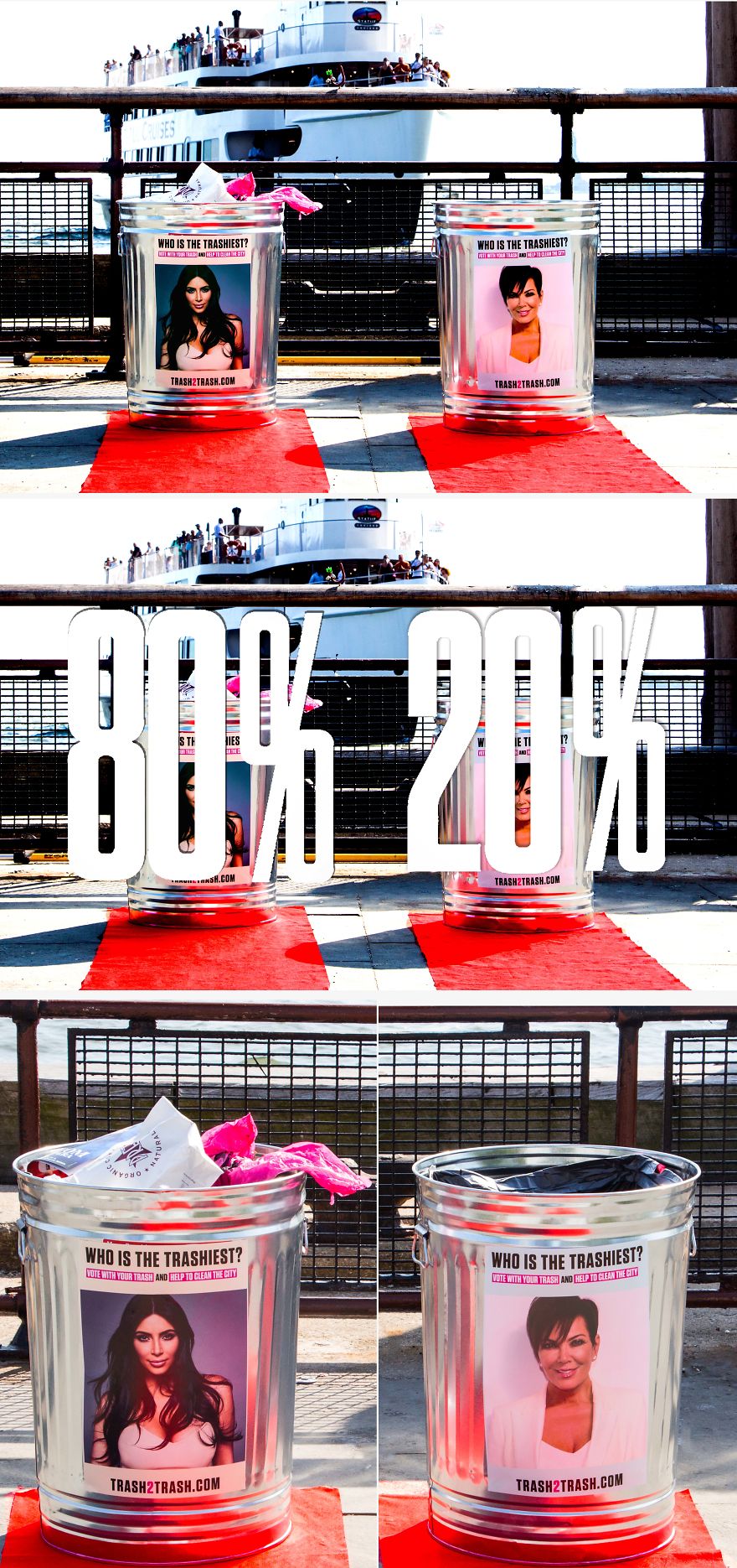 Trash2trash: Lets You Clean Up New York City By Trashing Your Least Favorite Celebrity