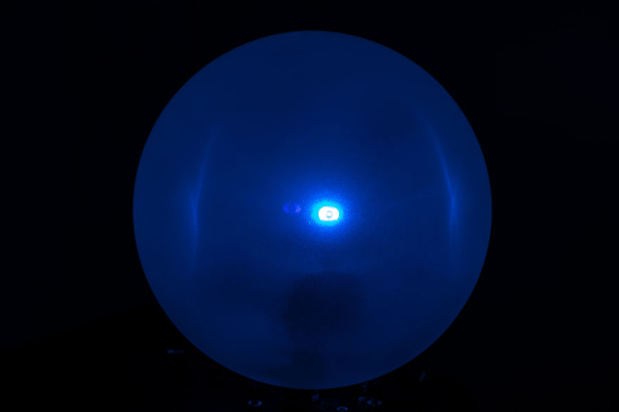 We Recreate Beautiful Atmospheric Ice Halos Using Spinning Glass Crystals