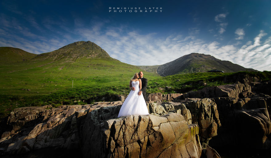 We Spent Almost 24h To Make A Unique Wedding Photo Shoot To Show
Natural Beauty Of Scotland