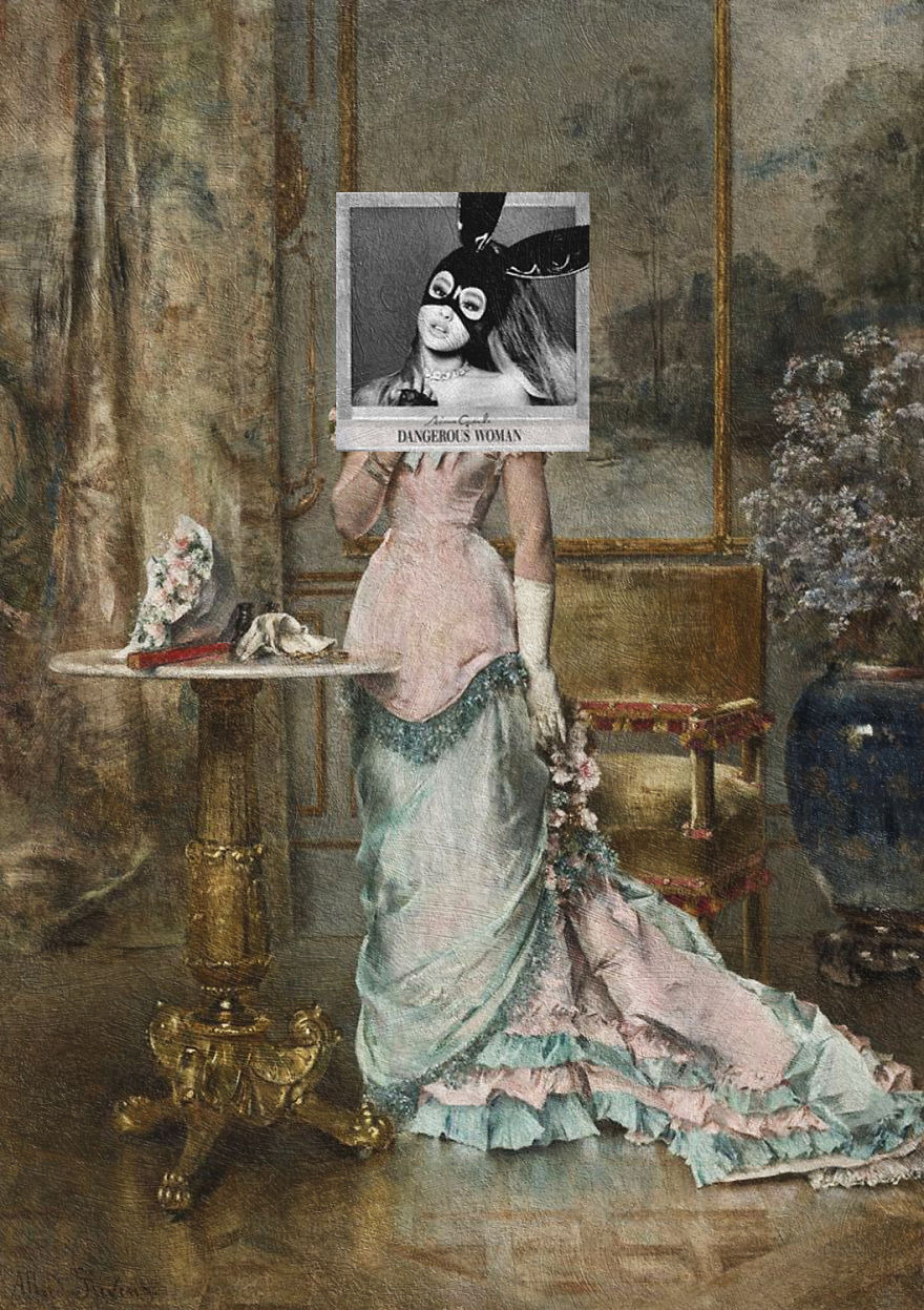 I Combine Album Covers With Classical Paintings (Part 2)