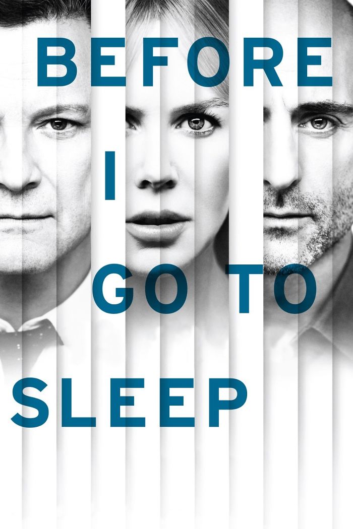 Poster for "Before I Go To Sleep" movie