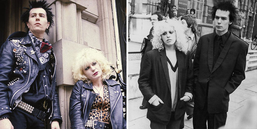 Gary Oldman And Chloe Webb As Sid Vicious And His Girlfriend Nancy Spungen In Sid And Nancy (1986)