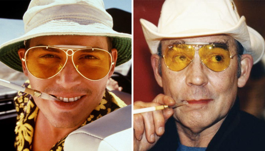 Johnny Depp As Hunter S. Thompson In Fear And Loathing In Las Vegas (1998)