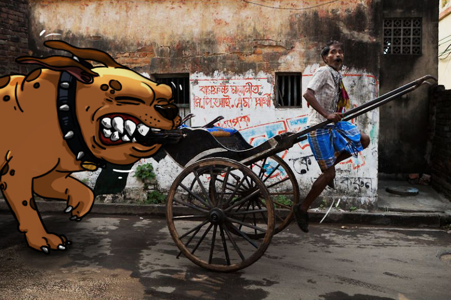 I Bombed The Beautiful 'City Of Joy' With Unique And Hilarious Doodles!