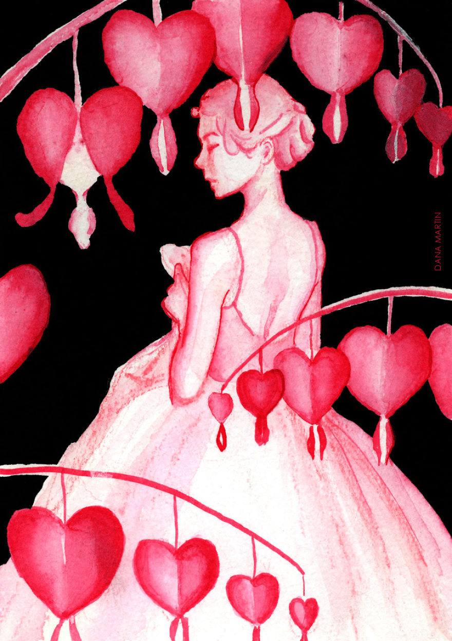 I Painted A Series Of Mini Flower Portraits In Watercolors I Painted A Series Of Mini Flower Portraits In Watercolors