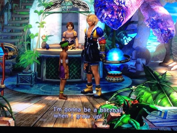 When I Grow Up I Want To Be A Blitzball!