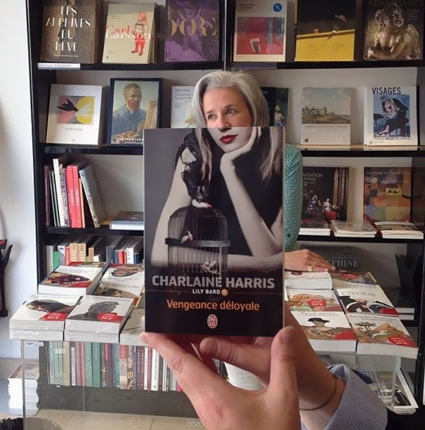 Charlaine Harris Book Face