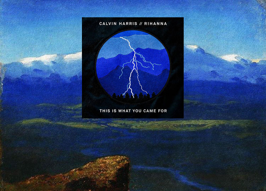 I Combine Album Covers With Classical Paintings (Part 2)