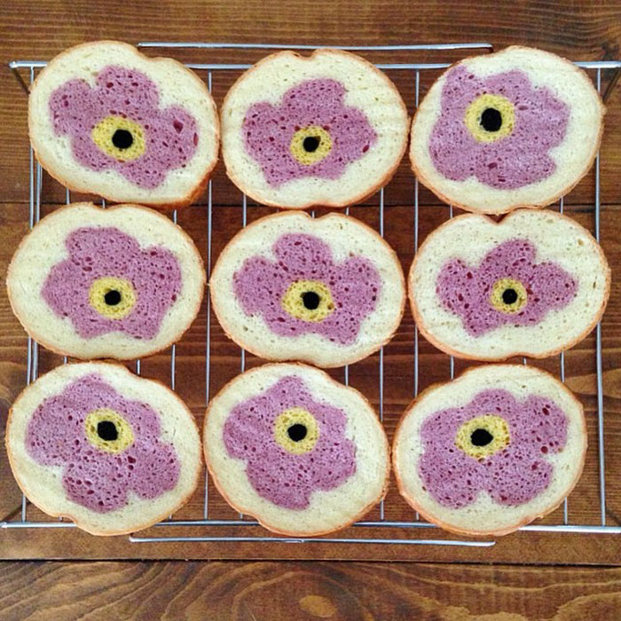 Illustrations Inside Loaves Of Bread