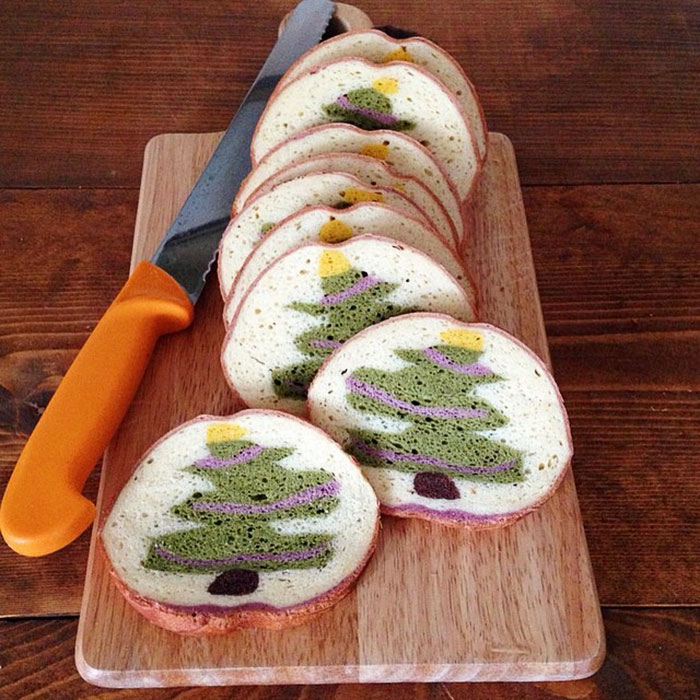 Illustrations Inside Loaves Of Bread