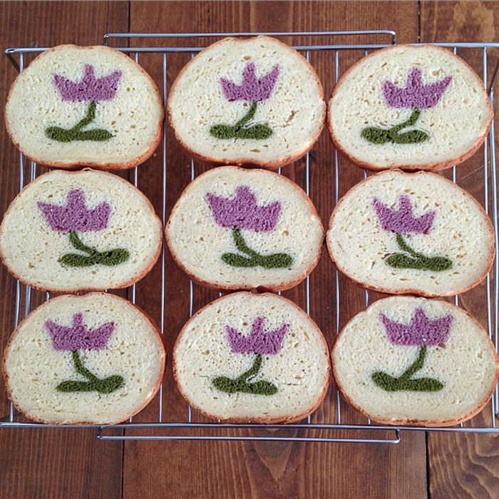 Illustrations Inside Loaves Of Bread