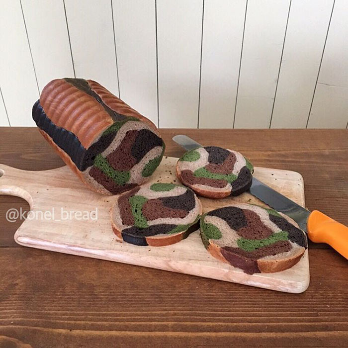 Illustrations Inside Loaves Of Bread