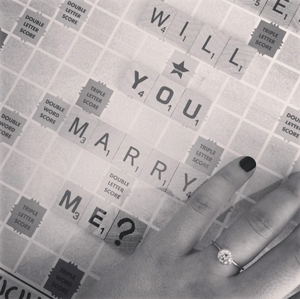 Scrabble Proposal And Announcement