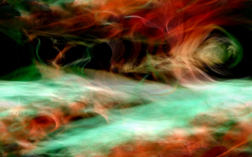 I Turn Particle Simulations Into Digital Art Using A Synthesizer