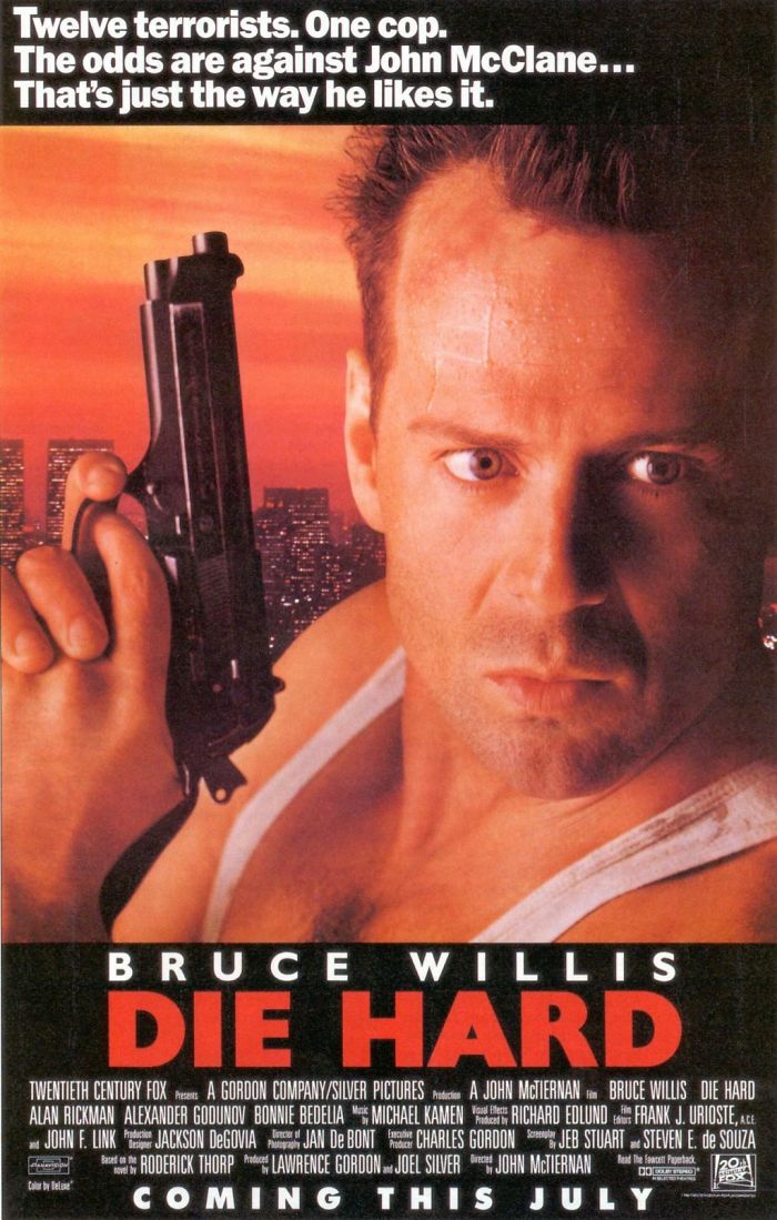 Poster for "Die Hard" movie