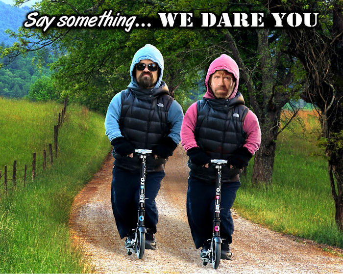 Say Something... We Dare You