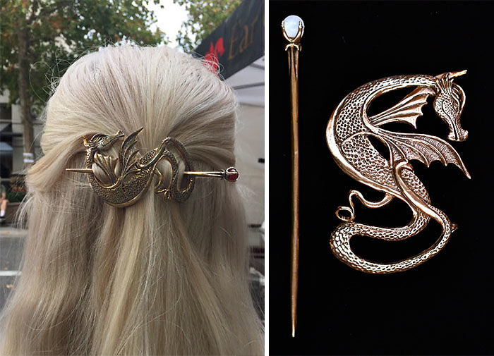 Dragon Hair Barrette