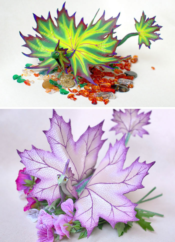 Dragons Of Autumn Leaves