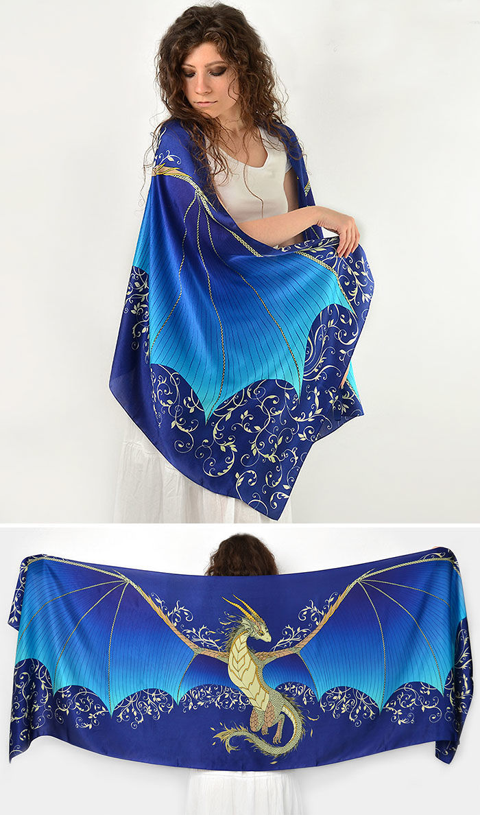 Dragon Silk Scarf