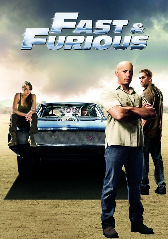 Poster for "Fast And Furious" movie