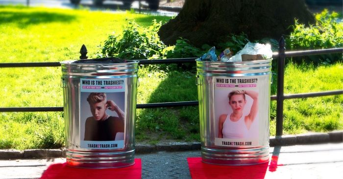 Trash2trash: Lets You Clean Up New York City By Trashing Your Least Favorite Celebrity