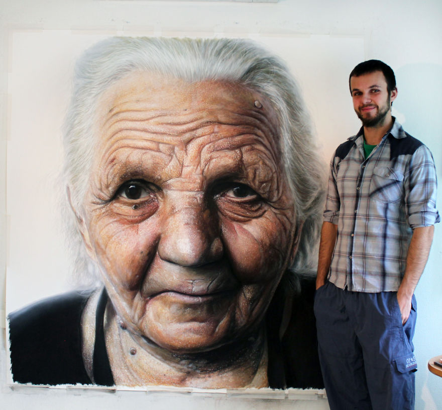 I Created Large Hyperrealistic Pencil Portraits Of My Family I Created Large Hyperrealistic Pencil Portraits Of My Family