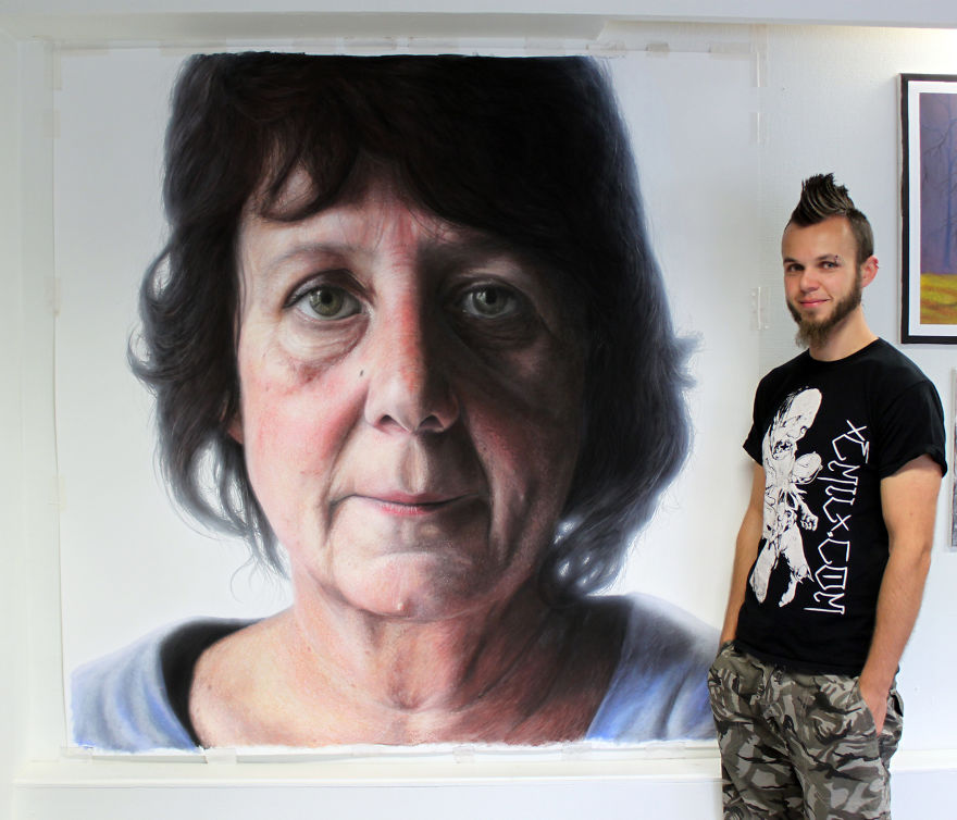 I Created Large Hyperrealistic Pencil Portraits Of My Family I Created Large Hyperrealistic Pencil Portraits Of My Family