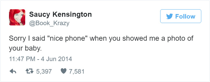 Funny Tweet About Babies