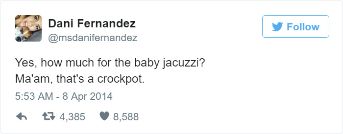 Funny Tweet About Babies
