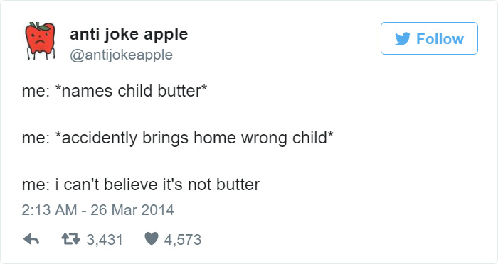 Funny Tweet About Babies