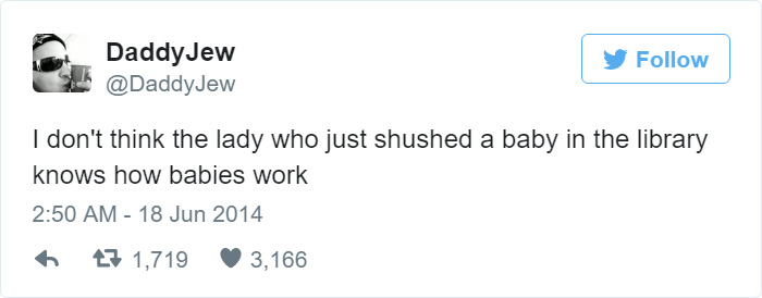 Funny Tweet About Babies