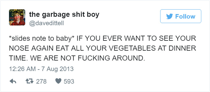 Funny Tweet About Babies