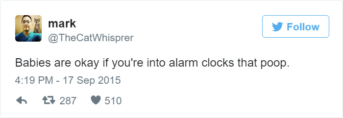 Funny Tweet About Babies