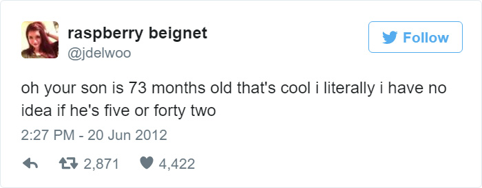 Funny Tweet About Babies