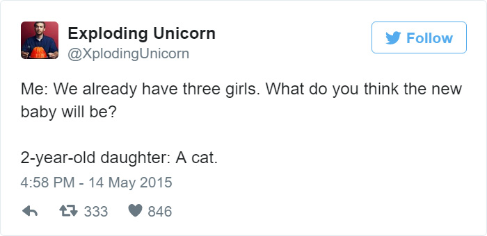 Funny Tweet About Babies