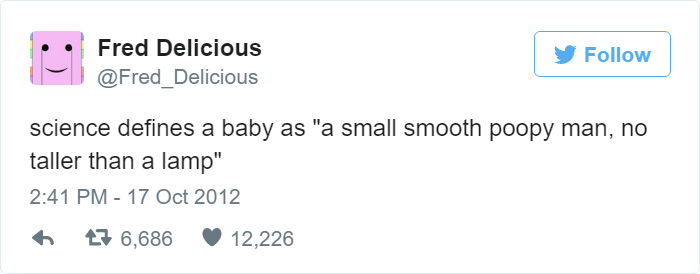 Funny Tweet About Babies