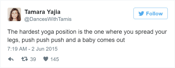 Funny Tweet About Babies