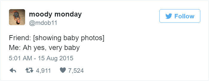 Funny Tweet About Babies