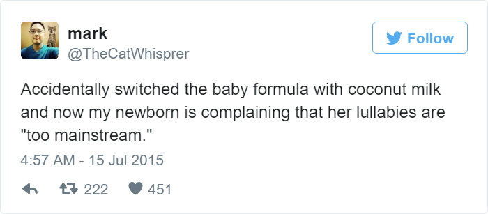 Funny Tweet About Babies