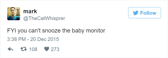 Funny Tweet About Babies