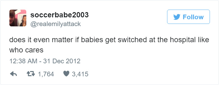 Funny Tweet About Babies