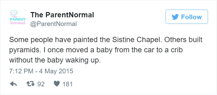 Funny Tweet About Babies