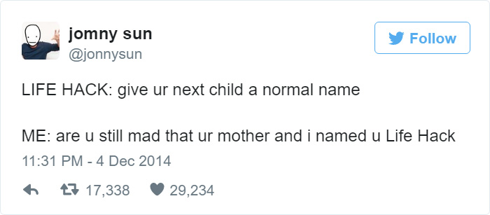 Funny Tweet About Babies
