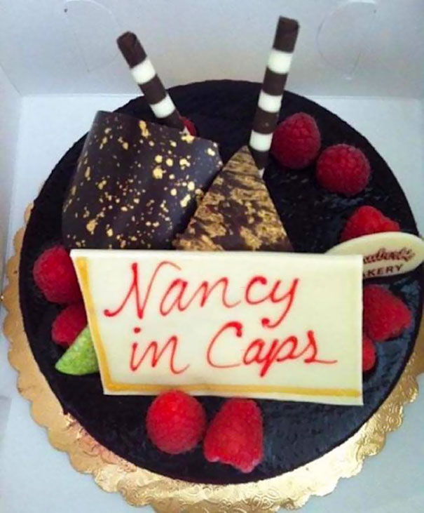 Nancy In Caps. I Mean In Caps