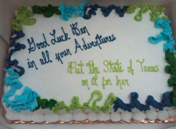 Put The State Of Texas On It For Her