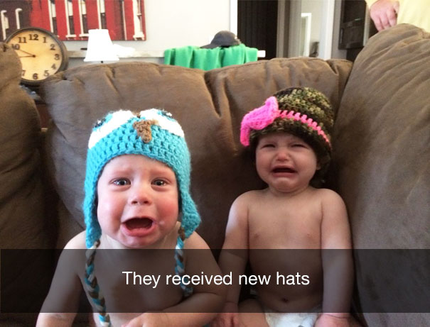 They received new hats