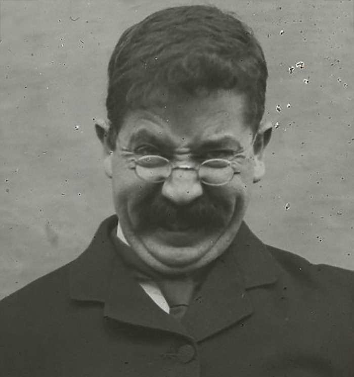 Man Pulling A Funny Face