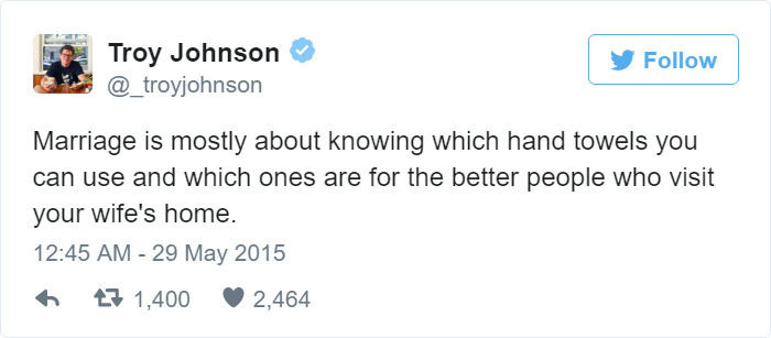 Funny Tweet About Wife