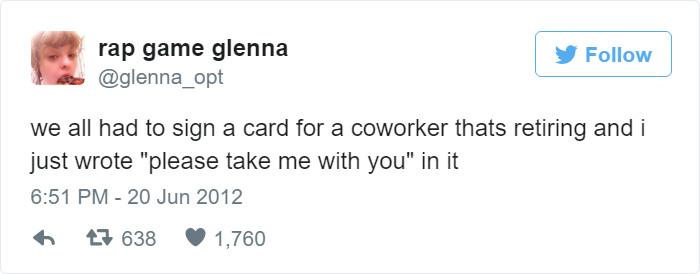 Funny Tweets About Work